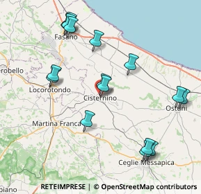 Mappa Via Salvo d'Acquisto, 72014 Cisternino BR, Italia (9.32375)