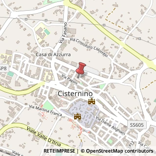 Mappa Via Salvo d'acquisto, 39, 72014 Cisternino, Brindisi (Puglia)
