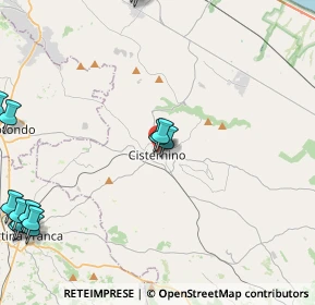 Mappa Via Salvo d'Acquisto, 72014 Cisternino BR, Italia (6.73857)
