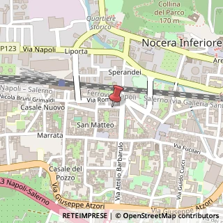 Mappa Via Lorenzo Fava, 84014 Nocera Inferiore SA, Italia, 84014 Nocera Inferiore, Salerno (Campania)