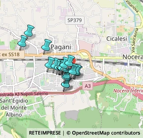 Mappa Via Giovanni Amendola, 84016 Pagani SA, Italia (0.5755)