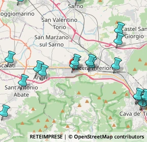 Mappa Via Giovanni Amendola, 84016 Pagani SA, Italia (5.89947)