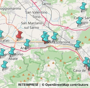 Mappa Via Giovanni Amendola, 84016 Pagani SA, Italia (6.52647)