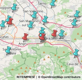 Mappa Via Giovanni Amendola, 84016 Pagani SA, Italia (4.938)