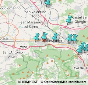 Mappa Via Giovanni Amendola, 84016 Pagani SA, Italia (5.2825)