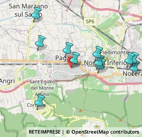 Mappa Via Giovanni Amendola, 84016 Pagani SA, Italia (2.24545)