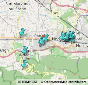 Mappa Via Giovanni Amendola, 84016 Pagani SA, Italia (1.85923)