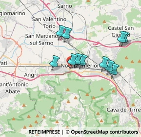 Mappa Via Gabola Isaia, 84014 Nocera Inferiore SA, Italia (3.35364)