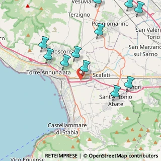 Mappa Via Antonio Morese, 80045 Pompei NA, Italia (5.24909)