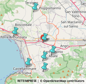 Mappa Vicinale Vitiello, 84018 Scafati SA, Italia (6.36417)