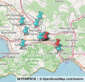 Mappa Kunjarakkatu Sals, 84014 Nocera Inferiore SA, Italia (4.8325)