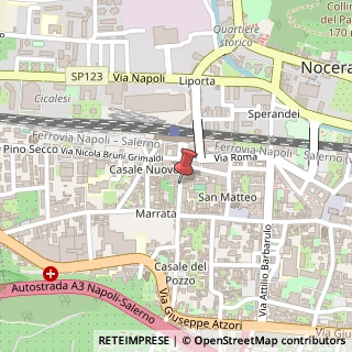 Mappa Via Nicotera, 32, 84014 Nocera Inferiore, Salerno (Campania)
