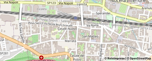 Mappa Nocera Inferiore