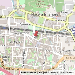 Mappa Via Giacomo Canale, 32, 84014 Nocera Inferiore, Salerno (Campania)