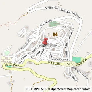 Mappa Piazza della Repubblica,  4, 07033 Osilo, Sassari (Sardegna)