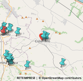 Mappa Via Vittorio Veneto, 72014 Cisternino BR, Italia (6.557)