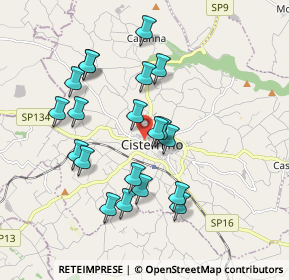 Mappa Via Vittorio Veneto, 72014 Cisternino BR, Italia (1.8795)