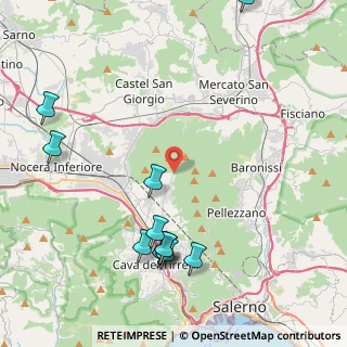 Mappa Località Borrello, 84013 Cava De' Tirreni SA, Italia (5.52636)