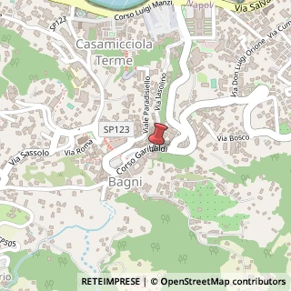 Mappa Piazza Bagni di Gurgitello, 122, 80074 Casamicciola Terme, Napoli (Campania)