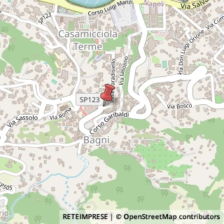 Mappa Viale Paradisiello, 2, 80074 Casamicciola Terme, Napoli (Campania)
