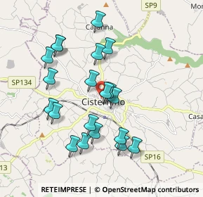 Mappa Via Giovanni Papini, 72014 Cisternino BR, Italia (1.928)