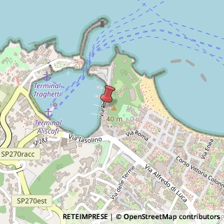 Mappa Via Porto, 52, 80077 Ischia, Napoli (Campania)