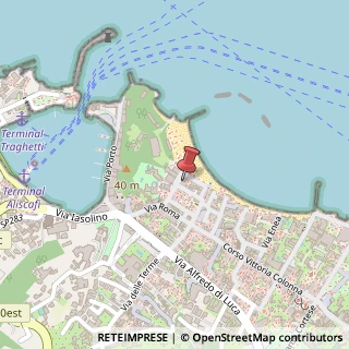 Mappa Via Francesco Buonocore, 29, 80077 Ischia, Napoli (Campania)