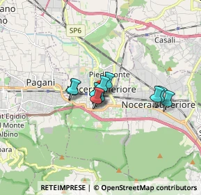 Mappa Piazza Cianciullo, 84014 Nocera Inferiore SA, Italia (1.10091)