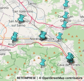 Mappa Piazza Cianciullo, 84014 Nocera Inferiore SA, Italia (4.92)