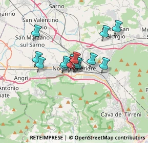 Mappa Piazza Cianciullo, 84014 Nocera Inferiore SA, Italia (2.45643)