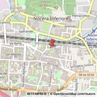 Mappa Via Pietro Martinez Y Cabrera, 3, 84014 Nocera Inferiore, Salerno (Campania)