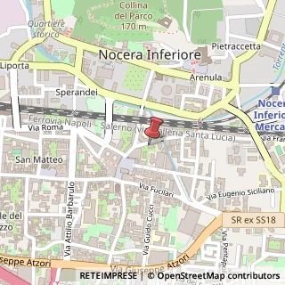 Mappa Via Pietro Martinez Y Cabrera, 8, 84014 Nocera Inferiore, Salerno (Campania)
