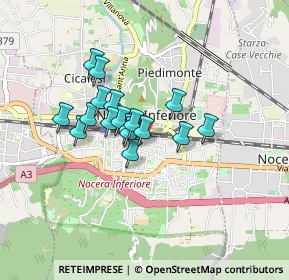 Mappa Piazza Cianciullo, 84014 Nocera Inferiore SA, Italia (0.65118)