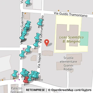 Mappa Via Gennaro Niglio, 84016 Pagani SA, Italia (0.0913)