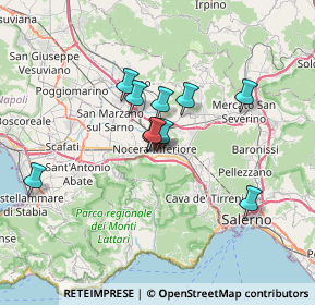 Mappa Via D. A. Siniscalchi, 84014 Nocera Inferiore SA, Italia (5.27091)