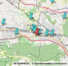Mappa Via Domenicantonio Siniscalchi, 84014 Nocera Inferiore SA, Italia (1.67385)