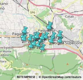 Mappa Via Francesco Lanzara, 84014 Nocera Inferiore SA, Italia (1.156)