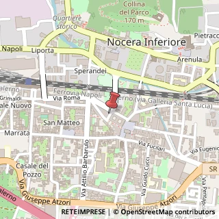 Mappa Via Lanzara, 19, 84014 Nocera Inferiore, Salerno (Campania)