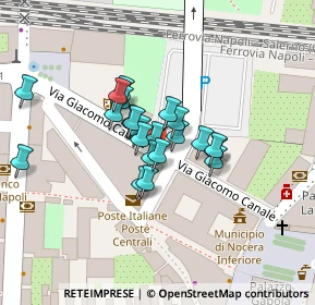 Mappa Via Costantino Amato, 84014 Nocera Inferiore SA, Italia (0.00909)