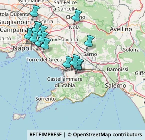 Mappa Via Achille Grandi, 84018 Scafati SA, Italia (15.68467)