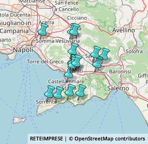 Mappa Via Achille Grandi, 84018 Scafati SA, Italia (10.02125)