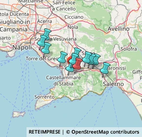 Mappa Via Achille Grandi, 84018 Scafati SA, Italia (8.585)