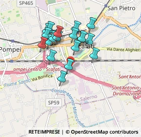Mappa Via Achille Grandi, 84018 Scafati SA, Italia (0.818)