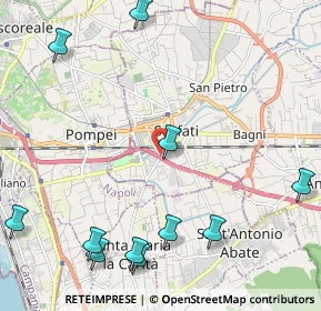 Mappa Via Achille Grandi, 84018 Scafati SA, Italia (3.08455)