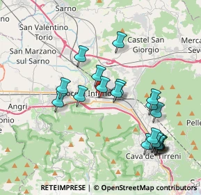 Mappa Prima Traversa Luigi Angrisani, 84014 Nocera Inferiore SA, Italia (4.238)