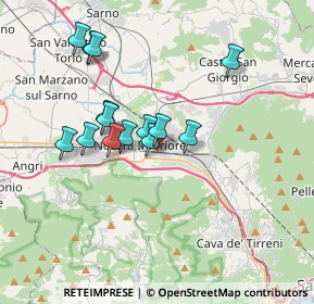 Mappa Prima Traversa Luigi Angrisani, 84014 Nocera Inferiore SA, Italia (3.35714)