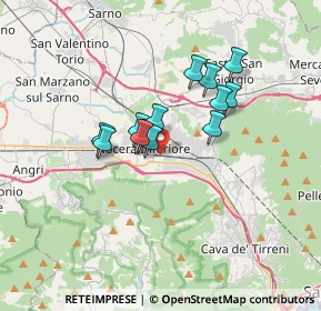 Mappa Prima Traversa Luigi Angrisani, 84014 Nocera Inferiore SA, Italia (2.66385)
