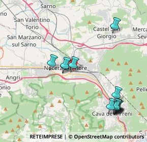 Mappa Prima Traversa Luigi Angrisani, 84014 Nocera Inferiore SA, Italia (4.98)