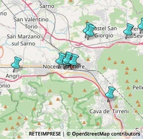 Mappa Prima Traversa Luigi Angrisani, 84014 Nocera Inferiore SA, Italia (3.69909)