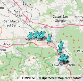 Mappa Prima Traversa Luigi Angrisani, 84014 Nocera Inferiore SA, Italia (4.09231)